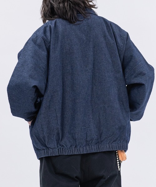 JOHN'S CLOSET（ジョンズクローゼット）の「【13】ストレッチ ドルマンスリーブ ブルゾン（ブルゾン・メンズ・チャコールグレー/ブラック/ブラウン/インディゴブルー/ホワイト系その他/グレー/ブルーグレー・MEDIUM/LARGE）」の16枚目の写真