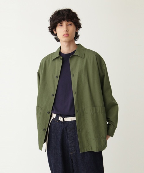 DRY COTTON POPLIN(ブルゾン)|MHL.(エムエイチエル)の DRY COTTON POPLIN(ブルゾン)|MHL.(エムエイチエル)の
