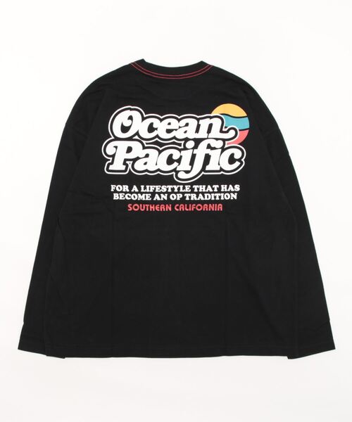 Ocean Pacific（オーシャンパシフィック）の「Ocean Pacific/オーシャンパシフィック Tシャツ 長袖 シャツ メンズ トップス バックプリント ブランド ロンT（Tシャツ/カットソー・レディース・ホワイト/ブラック/ヘザーグレー/ネイビー/ピンク・L/M/XL）」の7枚目の写真