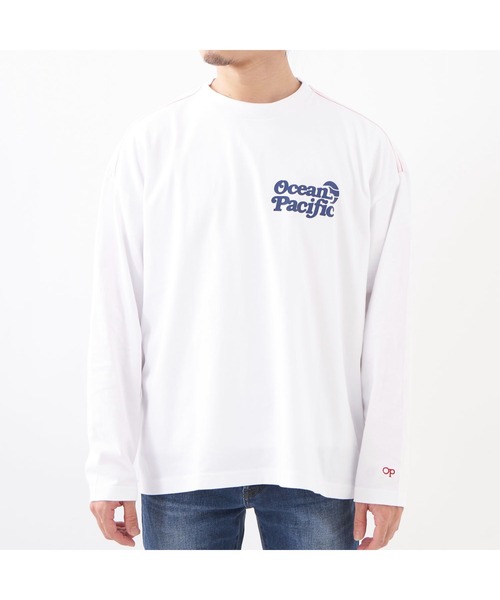 Ocean Pacific（オーシャンパシフィック）の「Ocean Pacific/オーシャンパシフィック Tシャツ 長袖 シャツ メンズ トップス バックプリント ブランド ロンT（Tシャツ/カットソー・レディース・ホワイト/ブラック/ヘザーグレー/ネイビー/ピンク・L/M/XL）」の15枚目の写真