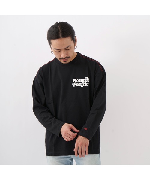 Ocean Pacific（オーシャンパシフィック）の「Ocean Pacific/オーシャンパシフィック Tシャツ 長袖 シャツ メンズ トップス バックプリント ブランド ロンT（Tシャツ/カットソー・レディース・ホワイト/ブラック/ヘザーグレー/ネイビー/ピンク・L/M/XL）」の21枚目の写真
