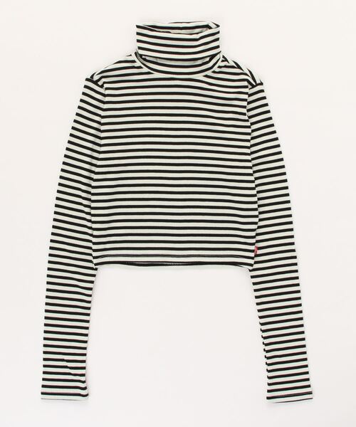 Levi's（リーバイス）の「Levi's/リーバイス ORIEL タートルネックカットソー（Tシャツ/カットソー・レディース・ブラック・M/S/XS）」の9枚目の写真