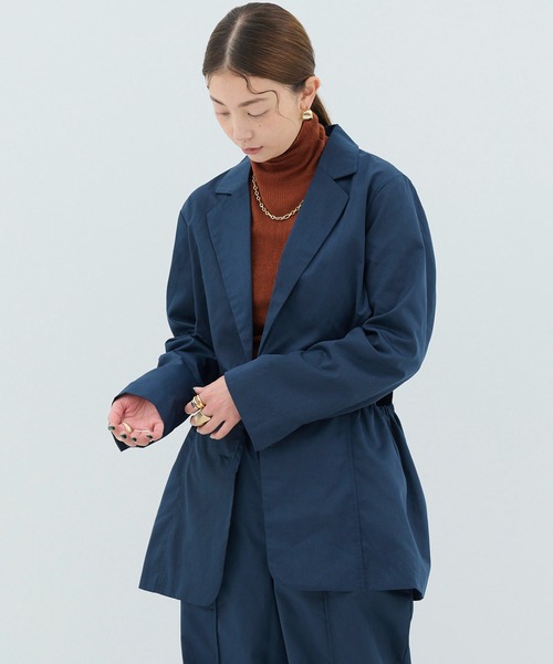 HANNE（アン）の「【セットアップ対応】サイドオープンジャケット