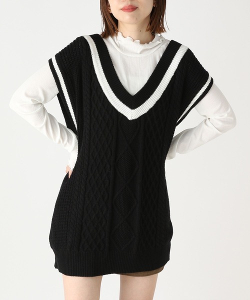 Heather(ヘザー)の「シアーテレコハイネックカットソー 171523(Tシャツ/カットソー・レディース・ベージュ/オフホワイト/ブラック・FREE)」の20枚目の写真