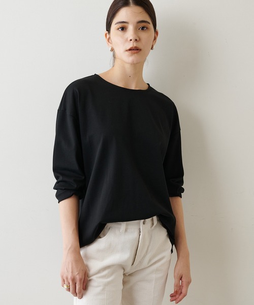 Whim Gazette(ウィム ガゼット) 強撚天竺プルオーバー Whim Gazette（ウィムガゼット）の「強撚天竺プルオーバー（Tシャツ