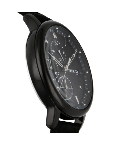 TIMEX（タイメックス）の「TIMEX/タイメックス シティコレクションシカゴ 腕時計 TX-TW2U39200 メンズ（アナログ腕時計・メンズ・ブラック・FREE）」の2枚目の写真