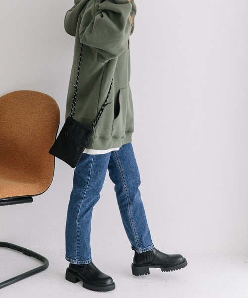 Flugge（フラッジー）の「peet up denim/ピートアップデニム（デニムパンツ・レディース・ブルー系/ブラック・SMALL/MEDIUM）」の14枚目の写真