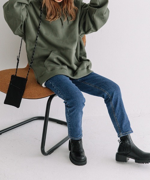 Flugge（フラッジー）の「peet up denim/ピートアップデニム（デニムパンツ・レディース・ブルー系/ブラック・SMALL/MEDIUM）」の12枚目の写真