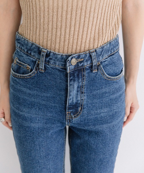 Flugge（フラッジー）の「peet up denim/ピートアップデニム（デニムパンツ・レディース・ブルー系/ブラック・SMALL/MEDIUM）」の18枚目の写真