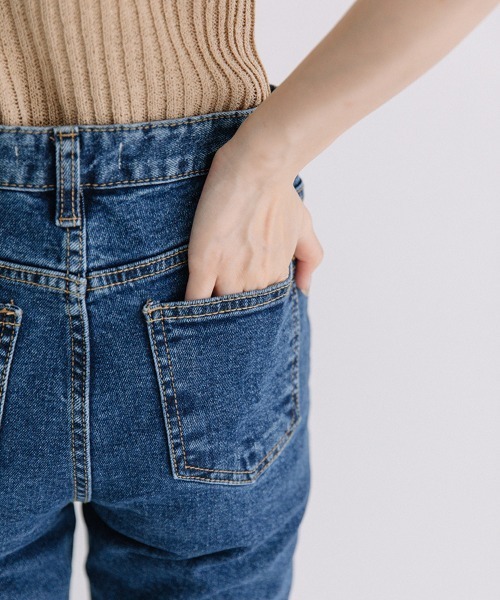 Flugge（フラッジー）の「peet up denim/ピートアップデニム（デニムパンツ・レディース・ブルー系/ブラック・SMALL/MEDIUM）」の22枚目の写真