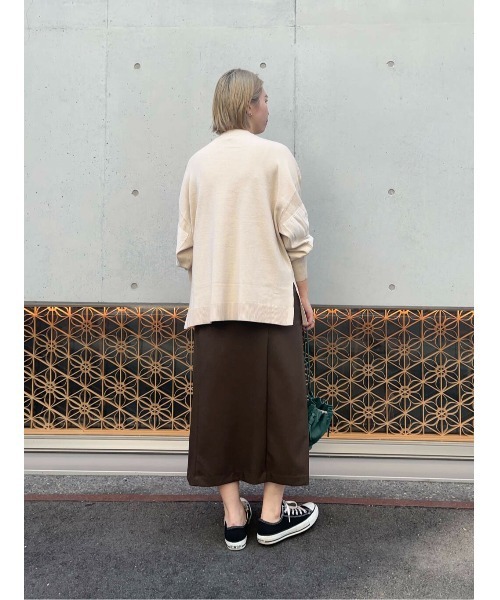 LAATO（ラート）の「TACK LONG TIGHT SKIRT（スカート・レディース・オフホワイト/カーキ・FREE）」の13枚目の写真