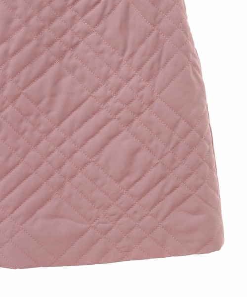 31 Sons de mode（トランテアン　ソン　ドゥ　モード）の「キルティングミニスカート（スカート・レディース・ネイビー/ピンク/グレー系その他・36/38）」の6枚目の写真