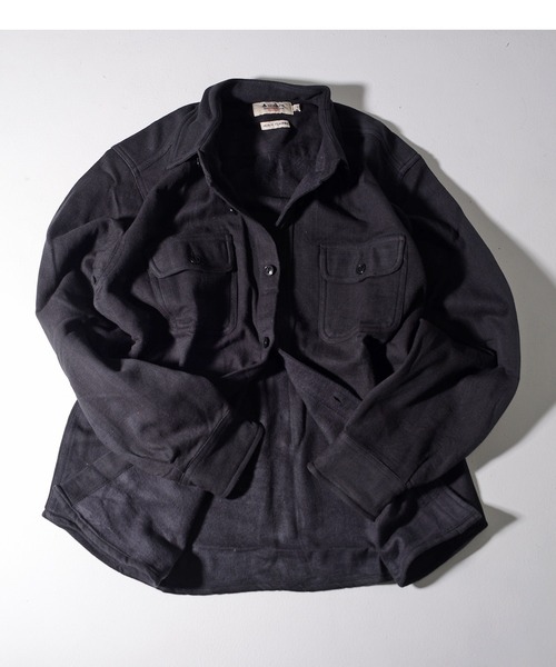 SILVER BULLET(シルバーバレット)の「『ALCARZA/アルカーザ』長袖ヘヴィネルシャツ(シャツ/ブラウス・メンズ・グレー/サックスブルー/ブラック/ネイビー/ピンク/アイボリー/カーキ・L/XL/M)」の8枚目の写真