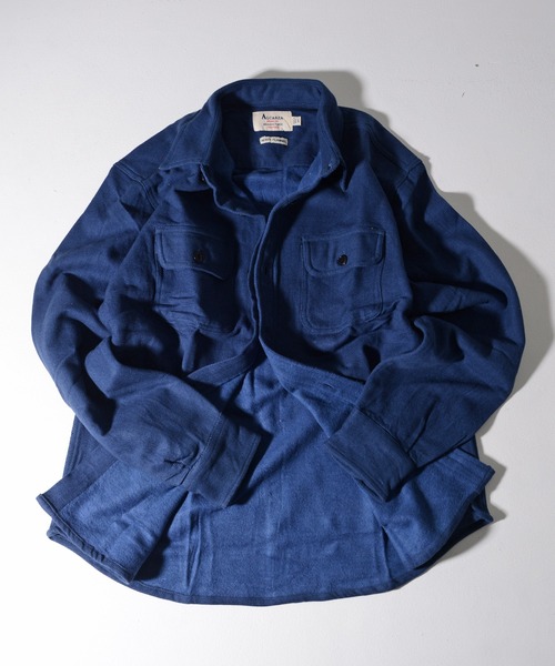 SILVER BULLET(シルバーバレット)の「『ALCARZA/アルカーザ』長袖ヘヴィネルシャツ(シャツ/ブラウス・メンズ・グレー/サックスブルー/ブラック/ネイビー/ピンク/アイボリー/カーキ・L/XL/M)」の22枚目の写真