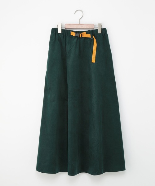 niko and...(ニコアンド)の「【ピザトル】コラボコールスカート(スカート・レディース・グリーン/アイボリー・LARGE/MEDIUM)」の2枚目の写真