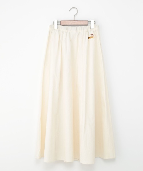 niko and...(ニコアンド)の「【ピザトル】コラボコールスカート(スカート・レディース・グリーン/アイボリー・LARGE/MEDIUM)」の5枚目の写真