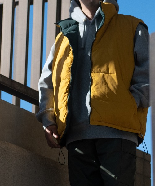 【i】リバーシブル 中綿入りビッグベスト（ダウンベスト）｜JOHN'S CLOSET（ジョンズクローゼット）