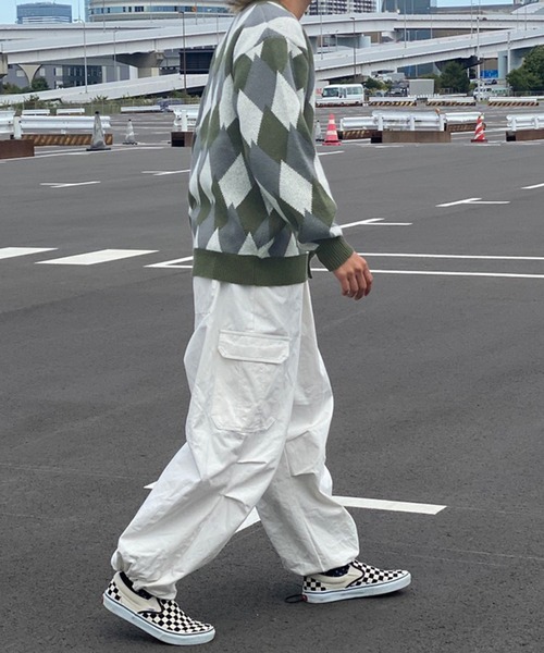 kutir(クティール)の「アーガイル柄カーディガン(カーディガン/ボレロ・メンズ・ブラック/グリーン/ゴールド・MEDIUM/LARGE)」の20枚目の写真