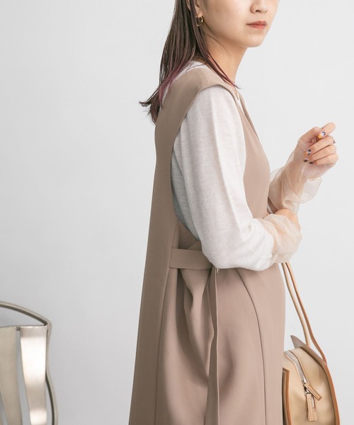 KBF（ケイビーエフ）の「ガラススリーブニット（ニット/セーター・レディース・ベージュ系その他/ブラウン系その他/ブラック系その他・ONE）」の15枚目の写真