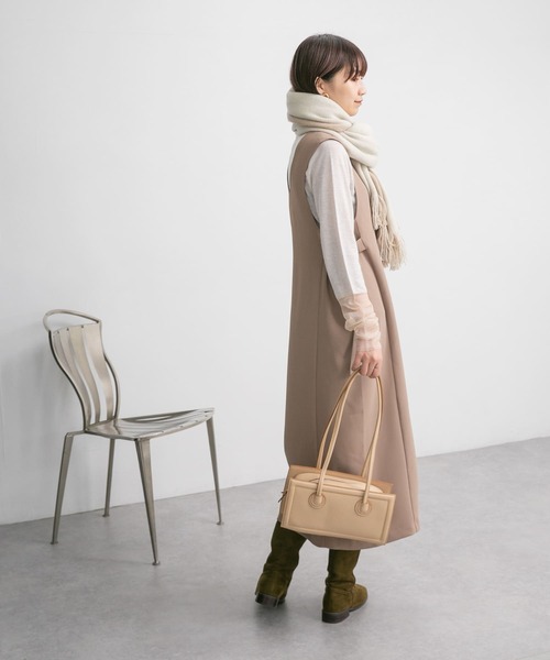 KBF（ケイビーエフ）の「ガラススリーブニット（ニット/セーター・レディース・ベージュ系その他/ブラウン系その他/ブラック系その他・ONE）」の13枚目の写真