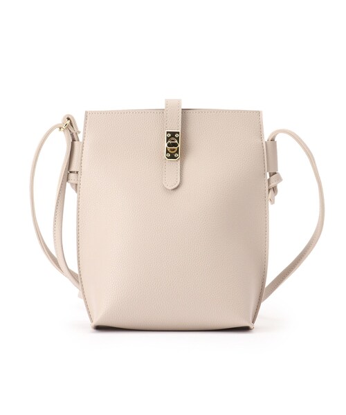 grove（グローブ）の「◆ヒネリサイドノットミニショルダー（ショルダーバッグ・レディース・ライトグリーン/ライトグレー/ブラック/オフホワイト・00）」の3枚目の写真