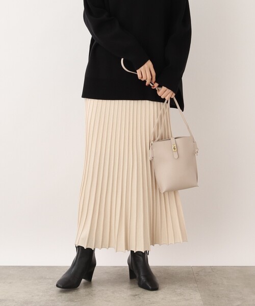 grove（グローブ）の「◆ヒネリサイドノットミニショルダー（ショルダーバッグ・レディース・ライトグリーン/ライトグレー/ブラック/オフホワイト・00）」の20枚目の写真