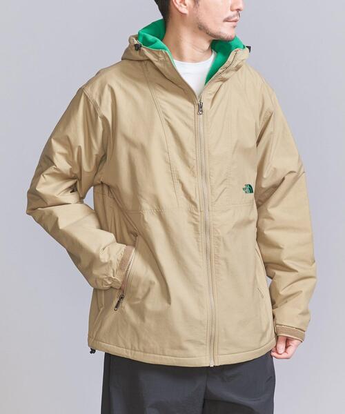 THE NORTH FACE（ザノースフェイス）の「＜THE NORTH FACE＞ COMPACT NOMAD JACKET/アウター（ナイロンジャケット・メンズ・ブラック/ベージュ・L/XL/M）」の2枚目の写真