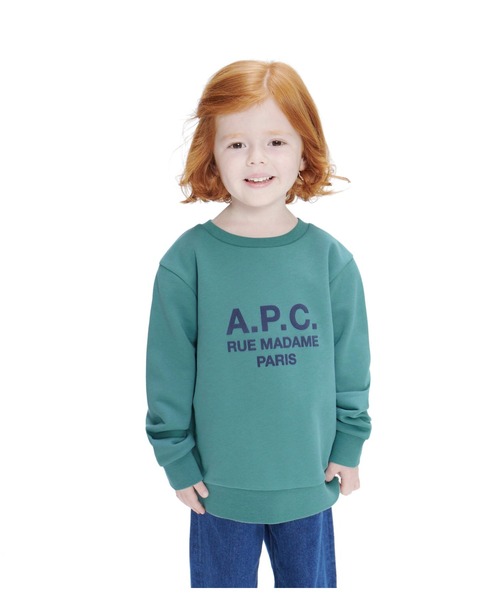 【送料&関税込】A.P.C. Sweat Eliot Crewneck A.P.C. トレーナー スウェット SWEAT ETHAN メンズ : ZOZOTOWN