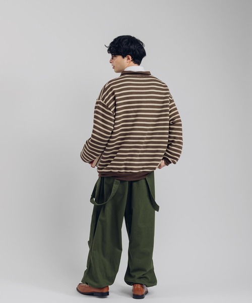 MUHET（ミュエータ）の「【２WAY仕様】サスペンダー付きミリタリーパンツ（その他パンツ・レディース・オフホワイト/カーキ・X-LARGE/MEDIUM/SMALL）」の18枚目の写真