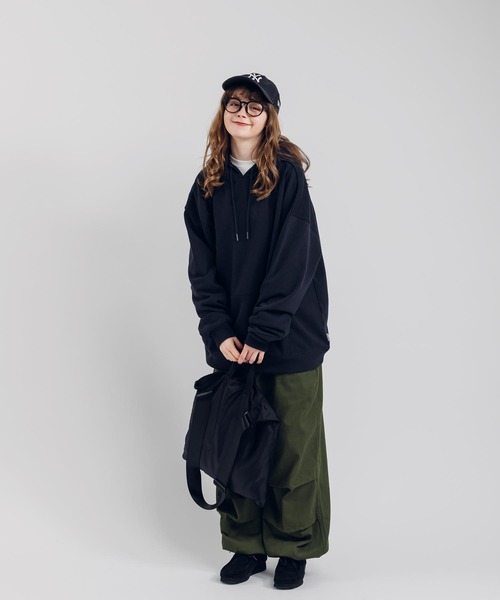 MUHET（ミュエータ）の「【２WAY仕様】サスペンダー付きミリタリーパンツ（その他パンツ・レディース・オフホワイト/カーキ・X-LARGE/MEDIUM/SMALL）」の11枚目の写真