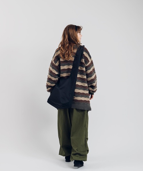 MUHET（ミュエータ）の「【２WAY仕様】サスペンダー付きミリタリーパンツ（その他パンツ・レディース・オフホワイト/カーキ・X-LARGE/MEDIUM/SMALL）」の10枚目の写真