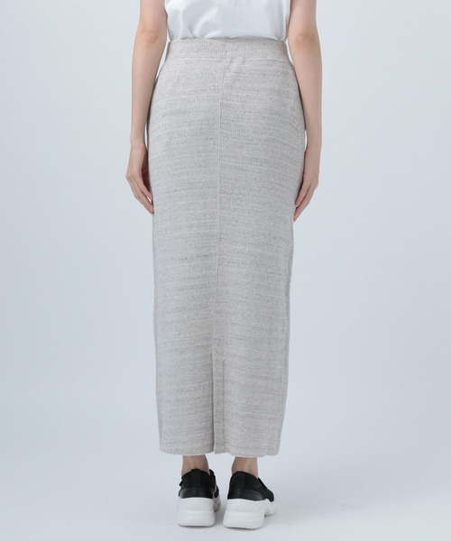 BAYFLOW（ベイフロー）の「リブタイトスカート（スカート・レディース・ライトグレー/ブラック/ターコイズブルー/グリーン系1/パープル・SMALL/MEDIUM）」の21枚目の写真