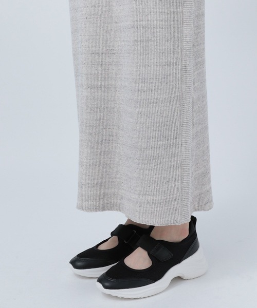 BAYFLOW（ベイフロー）の「リブタイトスカート（スカート・レディース・ライトグレー/ブラック/ターコイズブルー/グリーン系1/パープル・SMALL/MEDIUM）」の17枚目の写真