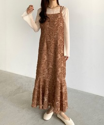callautia（カラウティア）の「ジャガードキャミワンピース（ワンピース）」