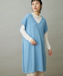 ジレニットワンピース