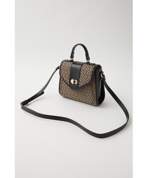 MOUSSY（マウジー）の「MONOGRAM MINI SHOULDER バッグ（ショルダーバッグ・レディース・ブラウン/ライトグリーン/ベージュ・FREE）」の10枚目の写真