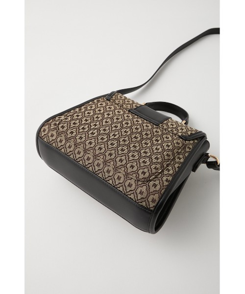 MOUSSY（マウジー）の「MONOGRAM MINI SHOULDER バッグ（ショルダーバッグ・レディース・ブラウン/ライトグリーン/ベージュ・FREE）」の8枚目の写真