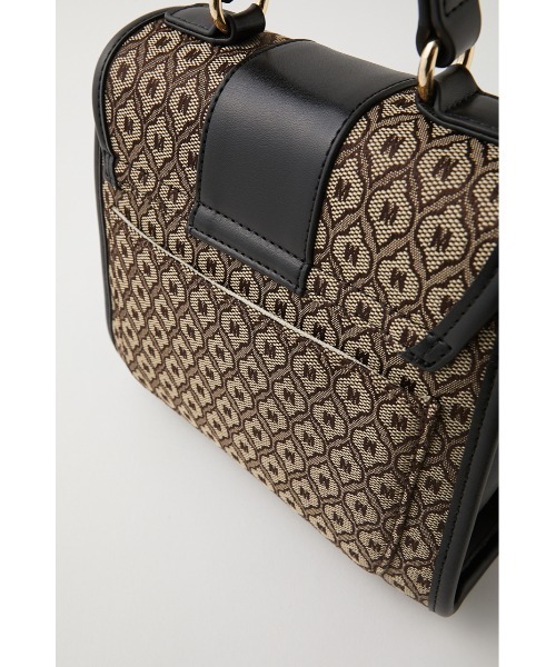 MOUSSY（マウジー）の「MONOGRAM MINI SHOULDER バッグ（ショルダーバッグ・レディース・ブラウン/ライトグリーン/ベージュ・FREE）」の7枚目の写真