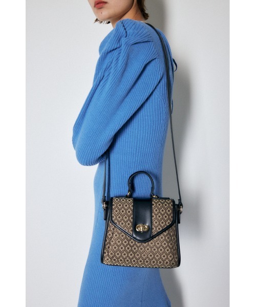 MOUSSY（マウジー）の「MONOGRAM MINI SHOULDER バッグ（ショルダーバッグ・レディース・ブラウン/ライトグリーン/ベージュ・FREE）」の5枚目の写真