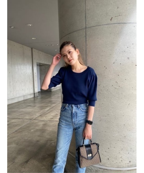 MOUSSY（マウジー）の「MONOGRAM MINI SHOULDER バッグ（ショルダーバッグ・レディース・ブラウン/ライトグリーン/ベージュ・FREE）」の13枚目の写真