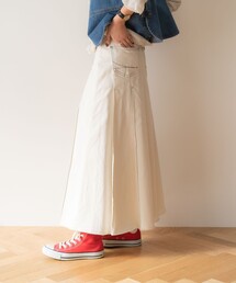 FREAK'S STORE | SOMETHING  × FREAK'S STORE/サムシング 別注Wide Pleats Skirt/別注ワイドプリーツスカート(デニムスカート)