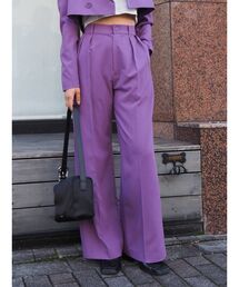 タックワイドパンツ【セットアップ着用可能】