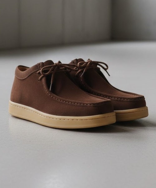 Dedes（デデス）の「軽量 チロリアンシューズ スニーカーソール（モカシン/デッキシューズ・メンズ・ブラック/ブラウン/ブラック系その他/ベージュ/ダークブラウン/ネイビー/グレー・44/42/41/43/40）」の4枚目の写真