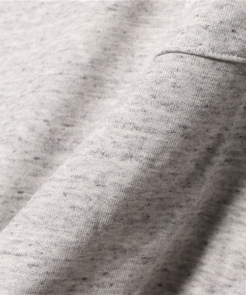 WHO'S WHO gallery（フーズフーギャラリー）の「【GIGGER】カットオフ7分T（Tシャツ/カットソー・メンズ・ホワイト/グレー・LARGE/MEDIUM）」の6枚目の写真