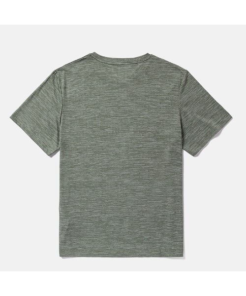 【Timberland】迷彩ロゴ 半袖 Tシャツ グリーン / 送料無料 セール】半袖 アンチUV Tシャツ メンズ（Tシャツ/カットソー
