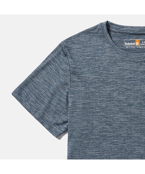 【Timberland】半袖 ロゴ Tシャツ グリーン / 送料無料 Timberland tシャツ メンズ 半袖 ブーツ ロゴ Tシャツ