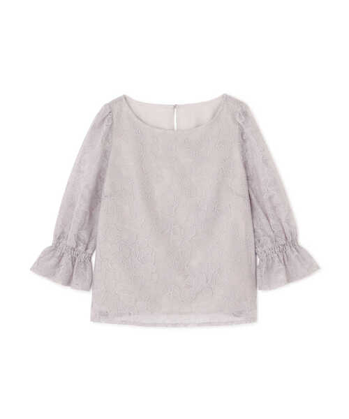 PROPORTION BODY DRESSING（プロポーションボディドレッシング）の「チュールエンブロイダリーブラウス / 1213110306（シャツ/ブラウス・レディース・ピンク/グレー/カーキ・MEDIUM/SMALL）」の15枚目の写真