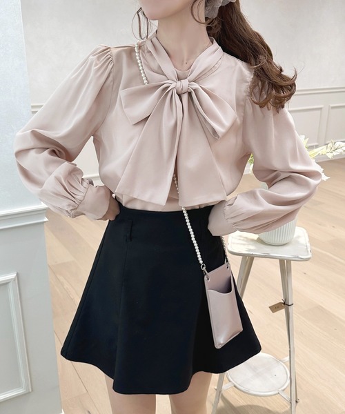 apres jour（アプレジュール）の「フレアスカパン【ZOZOTOWN限定アイテム】（スカート・レディース・ダークブラウン/ブラック・X-LARGE/フリー）」の10枚目の写真