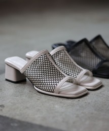 PAGEBOY | スクエアメッシュサンダル(サンダル)