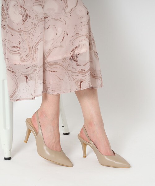 ESPERANZA(エスペランサ)の「Vカットバックストラップミュール(サンダル・レディース・ブラック/こしょう色系・S/LL/L/M)」の12枚目の写真